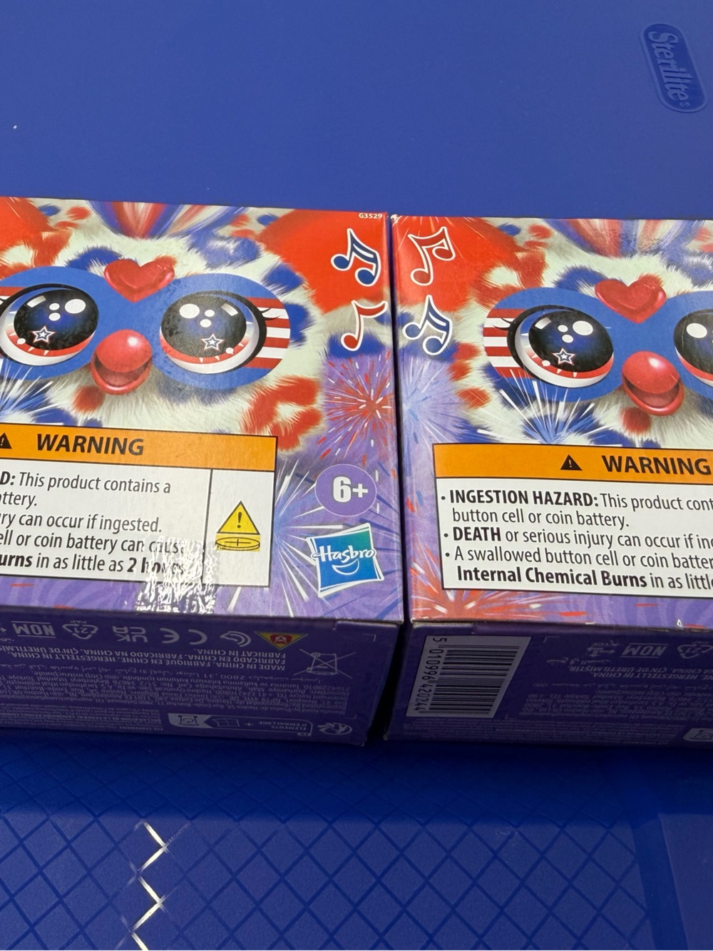 Hasbro Patriotic Furby Furblets - Red, Blue & White 2 pack